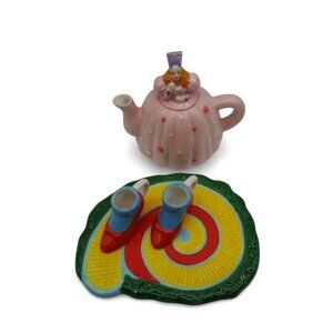Wizard Of Oz Mini Tea Set Glinda The Good Witch Vandor Year 2000